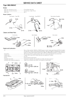 Triumph Tiger 800 - Service data sheet 2017